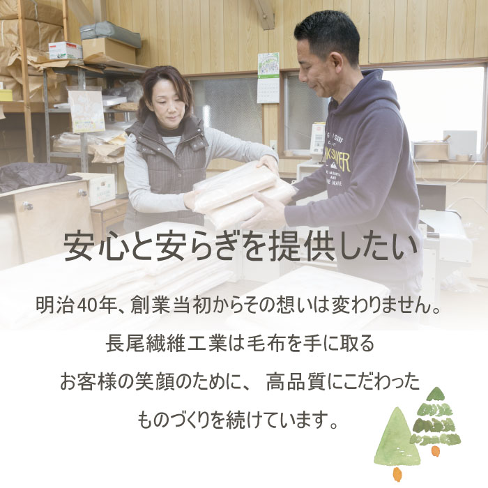 ジュニア綿毛布 (オーガニック綿使用)・毛布の町泉大津市産 [1598]