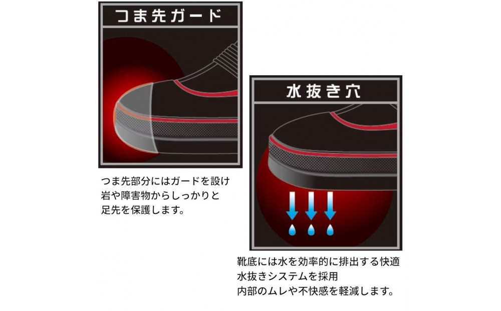 鮎タビ（中割）（フェルトソール）FP-5785＜カラー：ブラック×ゴールド　サイズ：M   25.0-25.5cm ＞