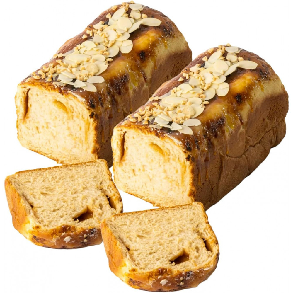 高級食パン プレミアムシリーズ ソルト生キャラメル&アーモンドブリュレ食パン 2本セット