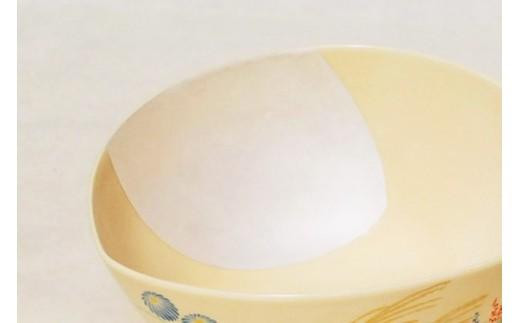 色絵 秋草紋沓形深鉢【水間焼伏原窯】