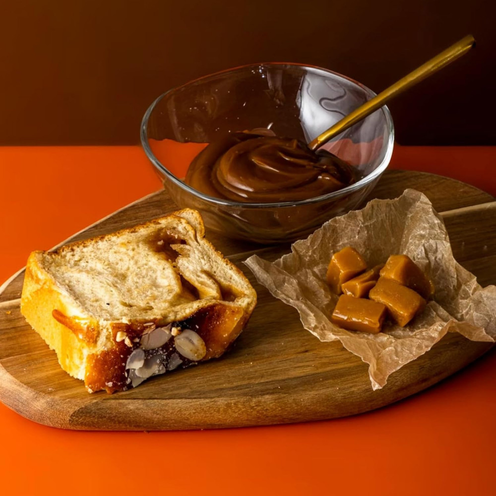 高級食パン プレミアムシリーズ ソルト生キャラメル&アーモンドブリュレ食パン 2本セット