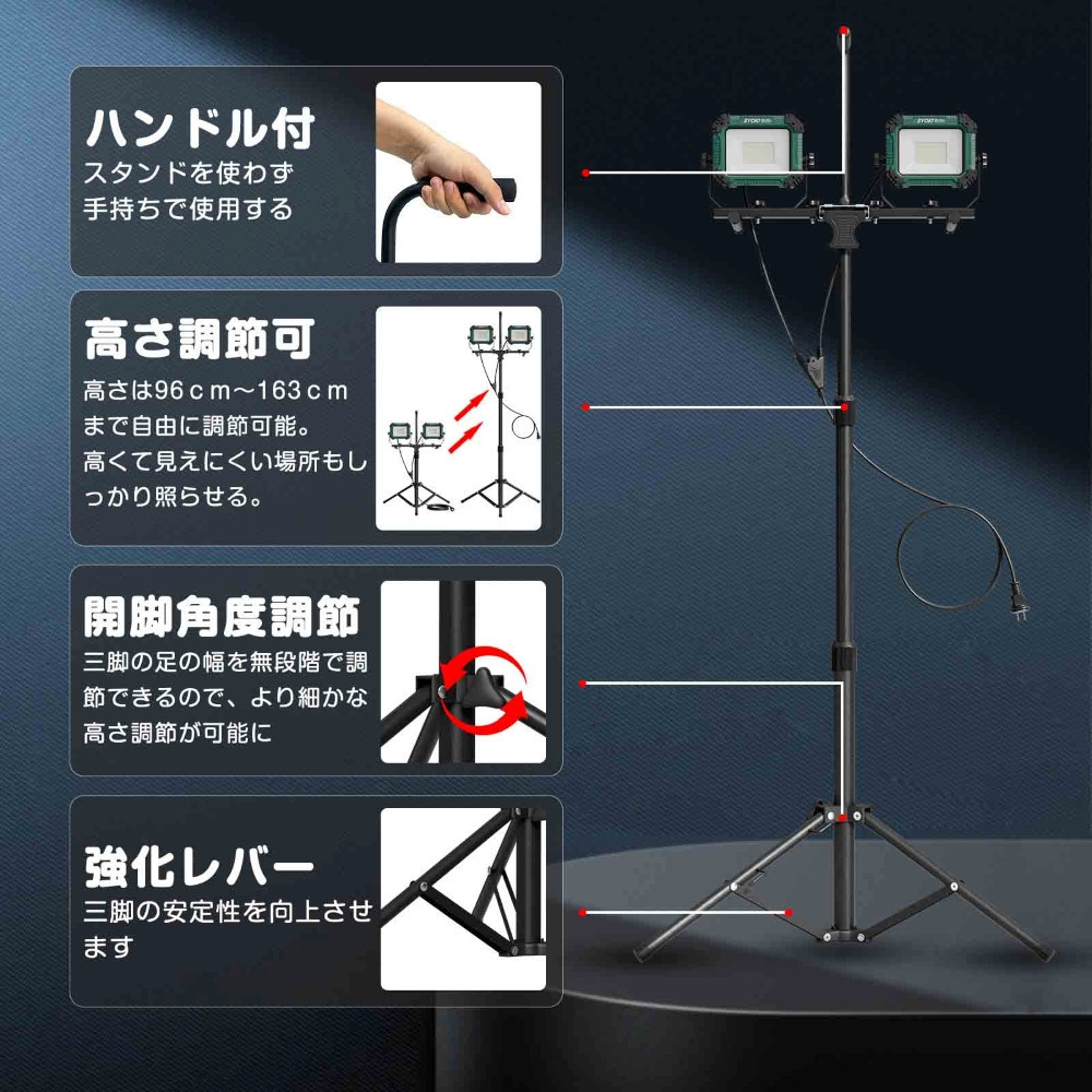 ã³ã³ãã-ã·ã§ã³ã©ã€ã LEDæå
åš äžèä» 60W 6000lm 5ïœã³ãŒã ãã©ã°ä»ããSK-60ZJ