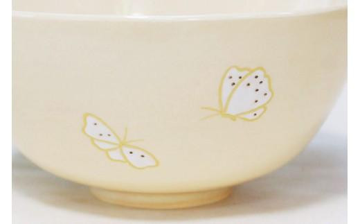 色絵 秋草紋沓形深鉢【水間焼伏原窯】