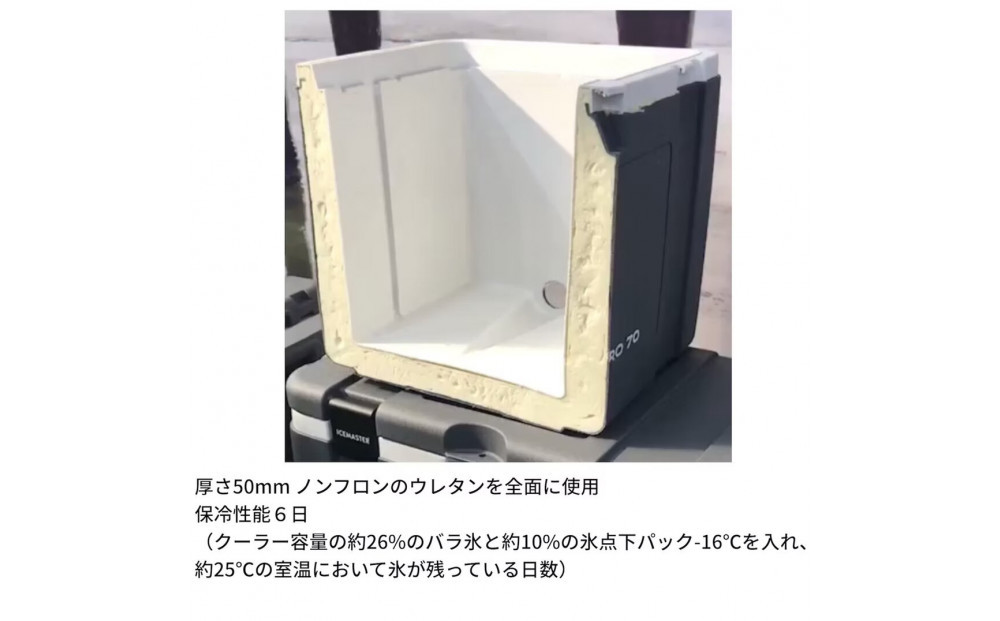 ICEMASTER(アイスマスター)クーラーボックス 120L