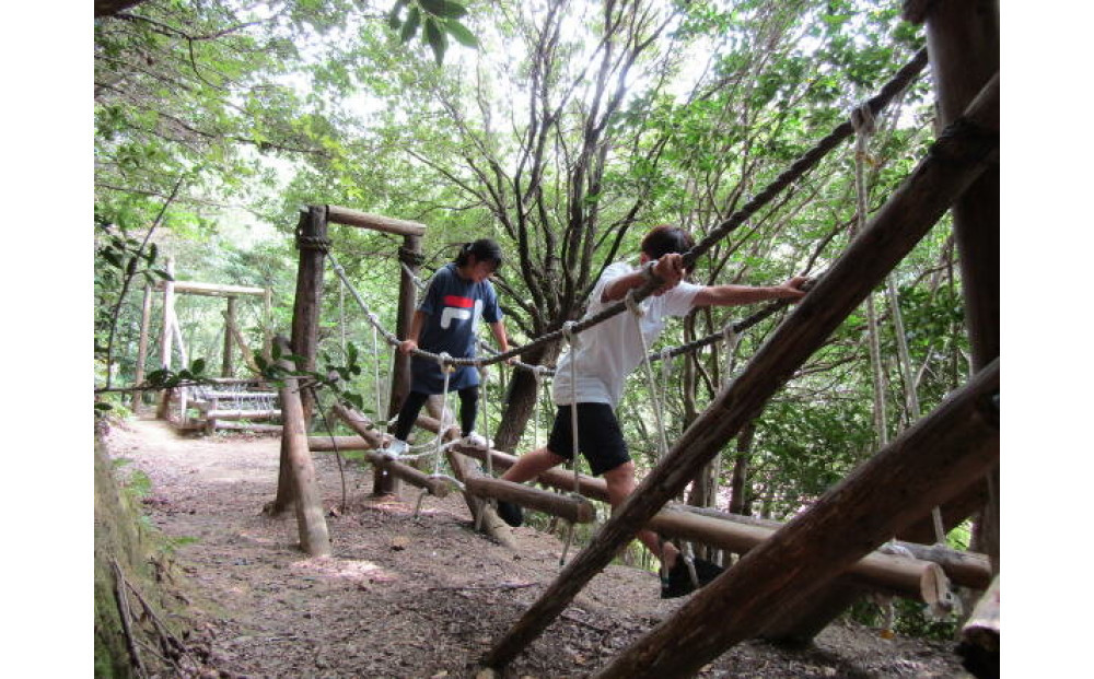≪貝塚市/アスレチック≫ 一日体験チケット(大人)＼＼関西随一の広大な敷地／／大自然の澄んだ空気の中で身体をリフレッシュ！！