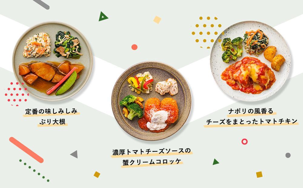 三ツ星ファームおかずプレート 20食セット(10種×2セット）