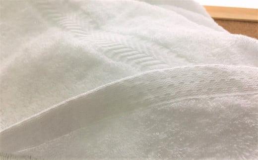 【大阪泉州タオル】白いバスタオル4枚セット