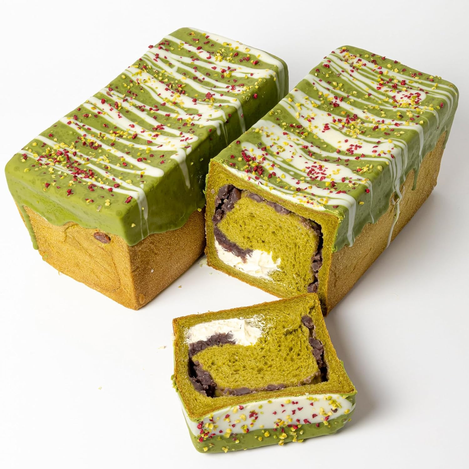 高級食パン プレミアムシリーズ 抹茶あずき＆マスカルポーネ食パン 2本セット