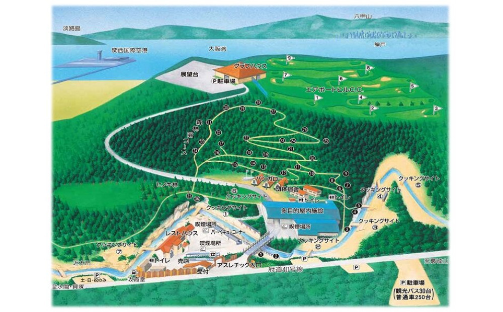 ≪貝塚市/アスレチック≫ 一日体験チケット(小人)３歳～小学生まで＼＼関西随一の広大な敷地／／大自然の澄んだ空気の中で身体をリフレッシュ！！