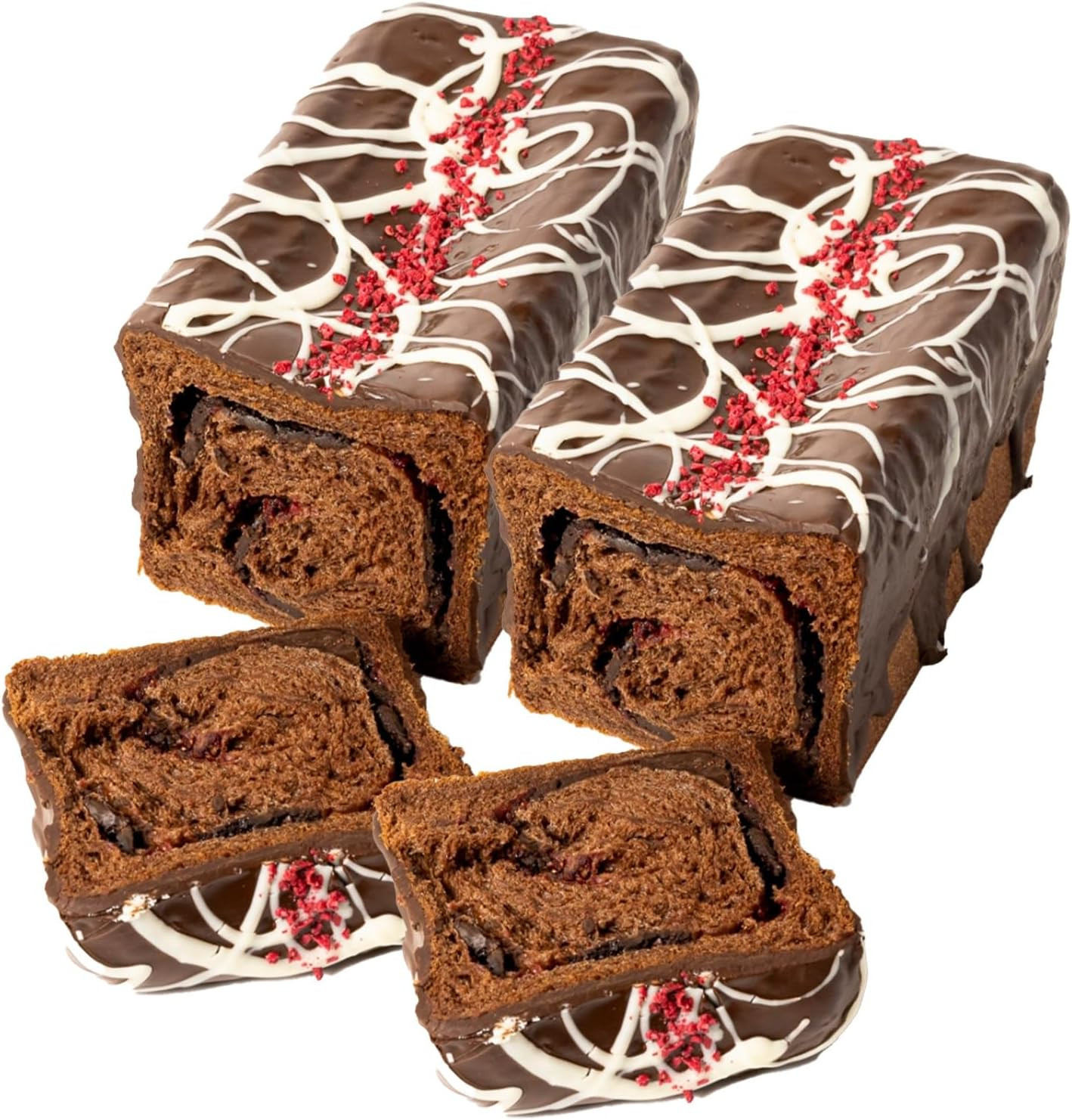 高級食パン プレミアムシリーズ つぶつぶいちご どっぷり贅沢チョコ食パン 2本セット