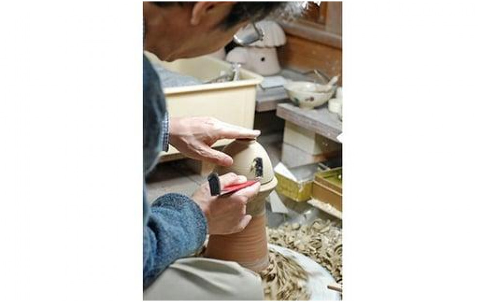 乾山 絵替飯碗 ５柄セット【水間焼伏原窯】