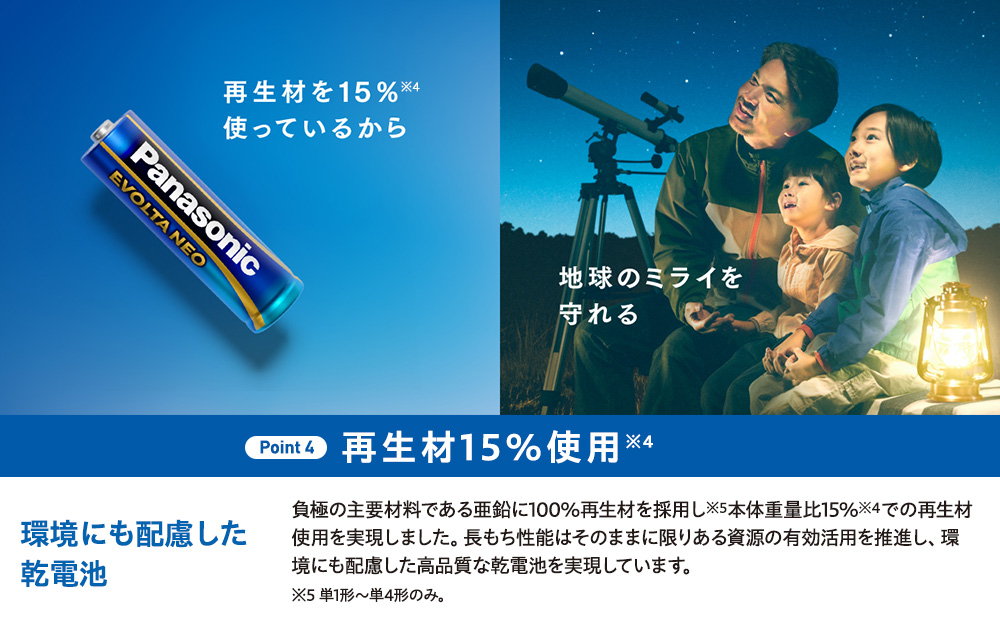 乾電池エボルタNEO 単3形12本パック