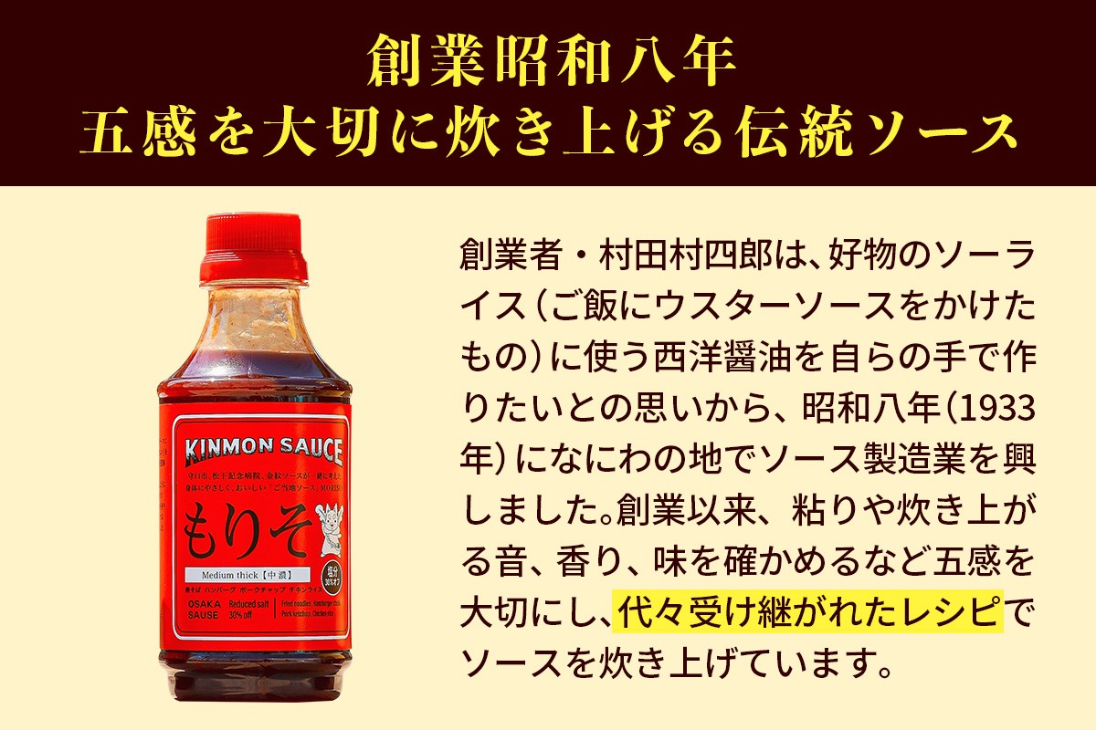 金紋ソース 5種セット (お好み焼・焼そば・ウスター・とんかつ・串勝) 500ml各1本｜金紋ソース コラボ 中濃ソース 万能ソース 家庭用 ご当地グルメ 関西風 [2646]