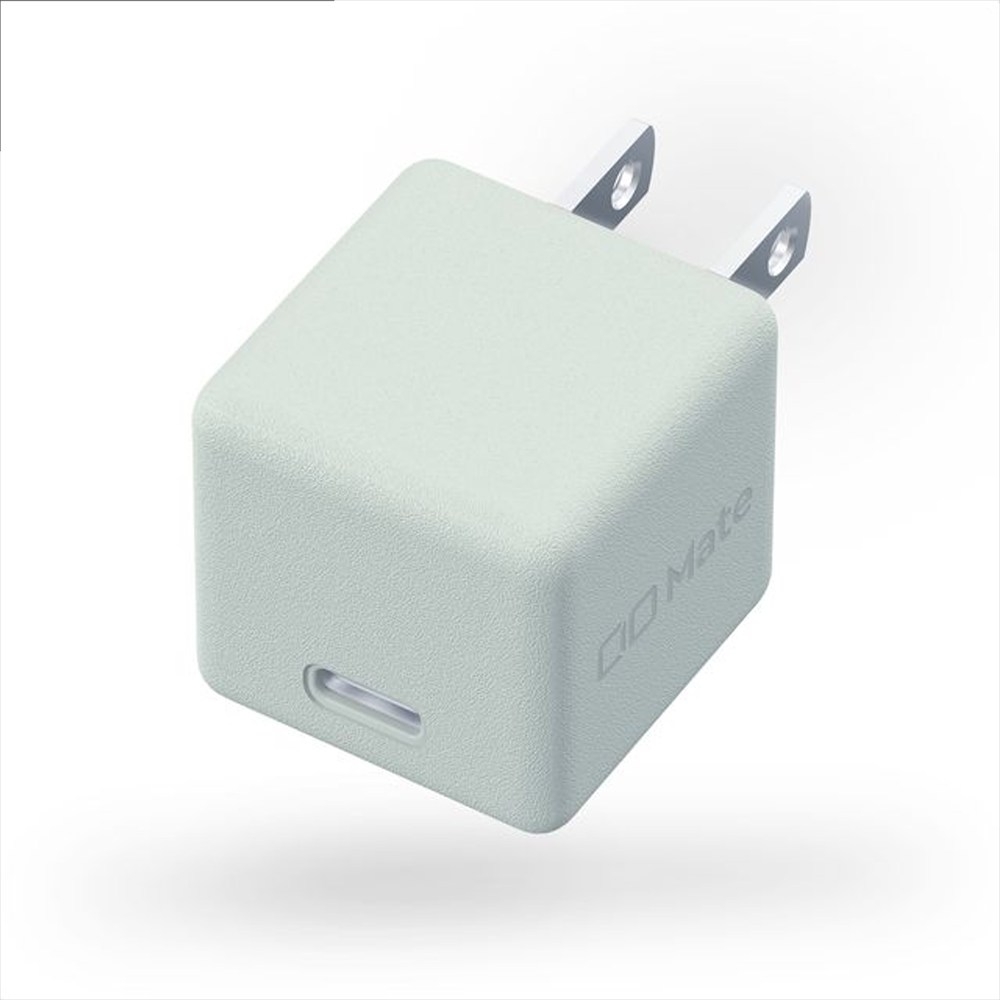 CIO 充電器 小型 急速充電 コンセント タイプC iPhone iPad Android Mate Charger002 カームブルー｜小型 軽量 おしゃれ 便利 [2695]