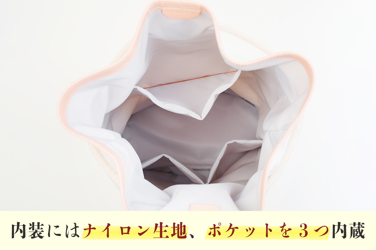 本革 ワンショルダーリュック 生成り×ナチュラル｜バッグ ショルダー 肩掛け リュックサック 革 レザー 帆布 キャンバス ファッション メンズ レディース 男女兼用 田村製作所 大阪府守口市 [2314]