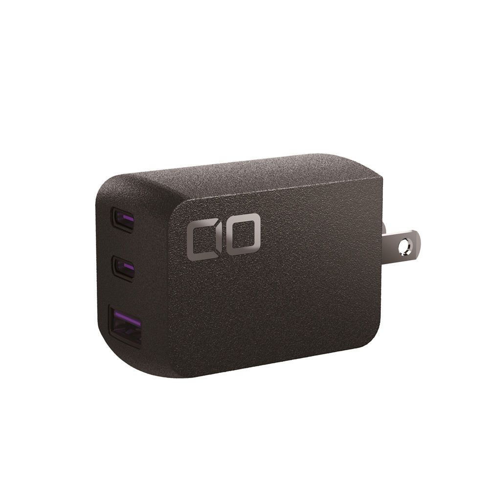 CIO USB充電器 急速充電対応 NovaPort TRIO II 67W2C1A ブラック｜タイプC タイプA スマホ ノートPC 充電器 タイプC iPhone Android Macbook iPad Galaxy 持ち運び 旅行 便利 ガジェット 同時充電 [2191]