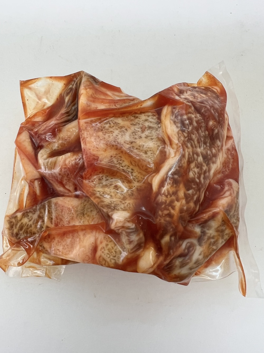 上州牛 (国産) 中落ち極厚カルビタレ漬け400g・国産ミノサンドタレ漬け400gセット｜上州牛 国産牛 中落ち カルビ 極厚 ミノサンド [2725]