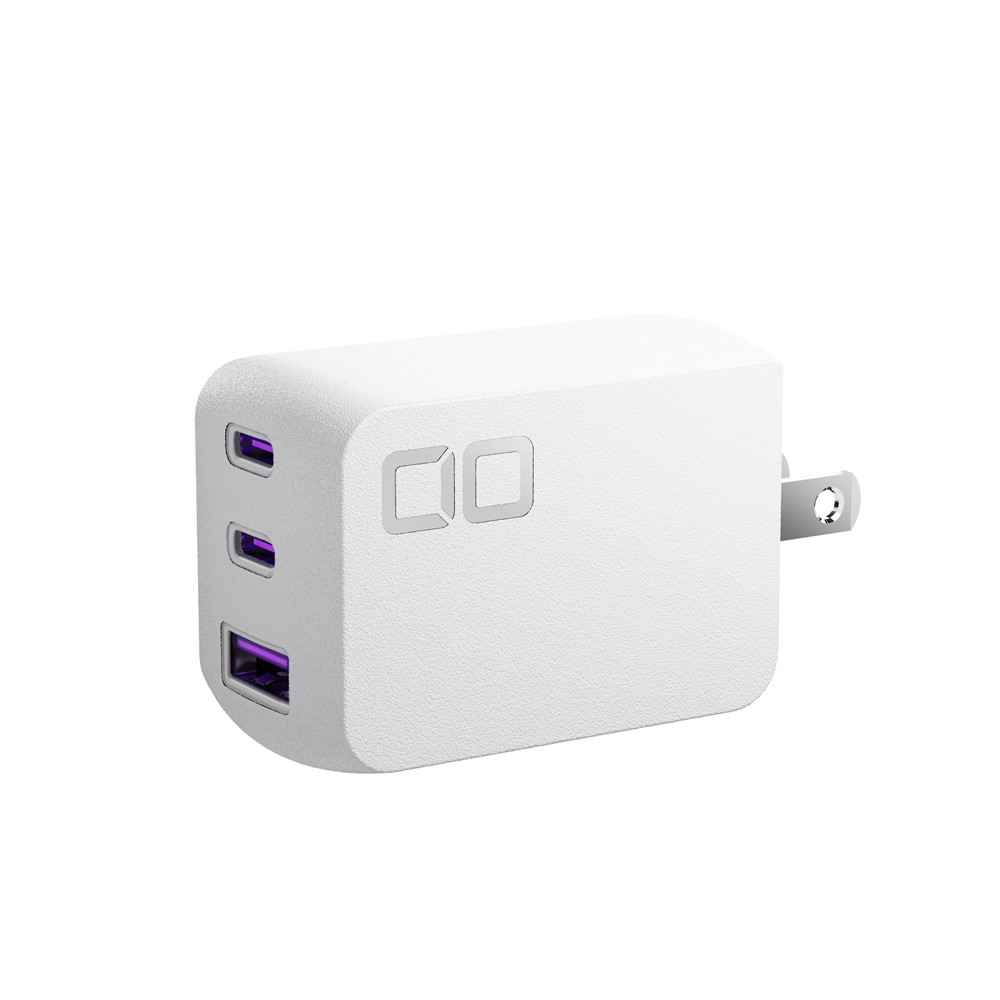 CIO USB充電器 急速充電対応 NovaPort TRIO II 67W2C1A ホワイト｜タイプC タイプA スマホ ノートPC 充電器 タイプC iPhone Android Macbook iPad Galaxy 持ち運び 旅行 便利 ガジェット 同時充電 [2192]
