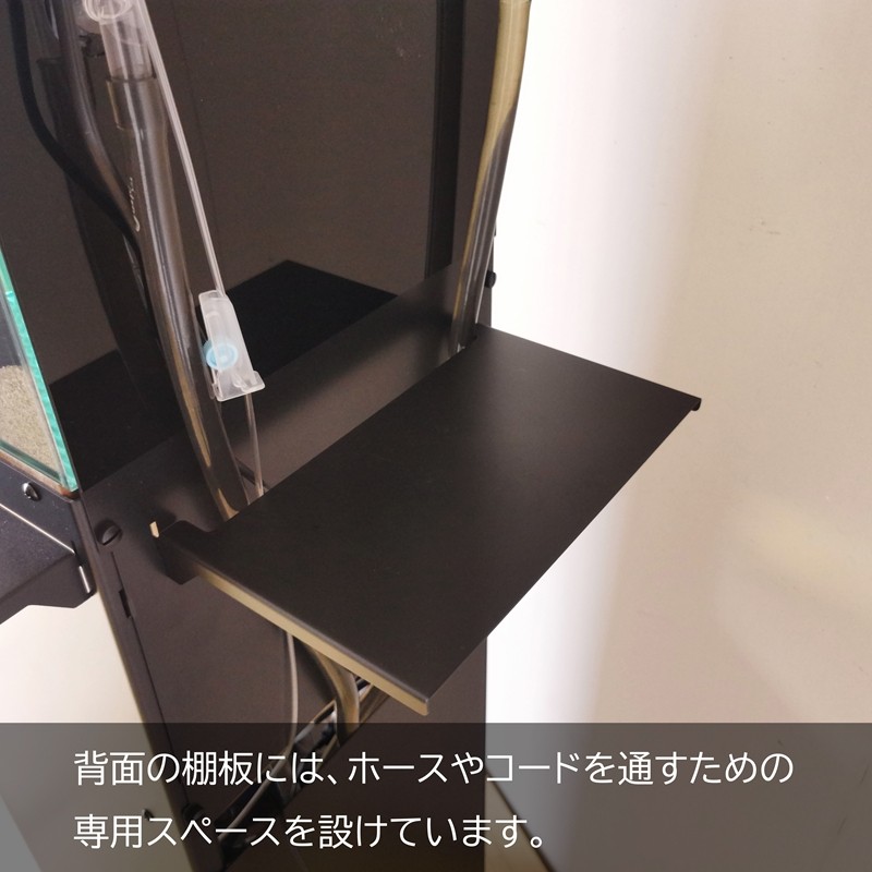 小型水槽にぴったり合う水槽台『Teto テト』60×20×115cm｜新星金属製作所 大阪府 守口市 GEX ジェックス 水槽 水槽台 [2512]