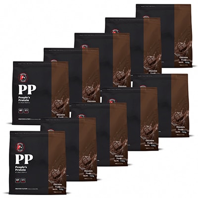 Protein Nationピープルズプロテイン　チョコレート風味　7kg(700g×10袋セット)【1589996】