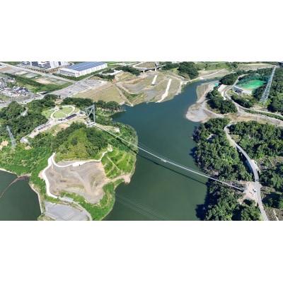 【GRAVITATE OSAKA】ブリッジバンジー+入園・吊り橋&飲食クーポン券(1名様分)【1659548】