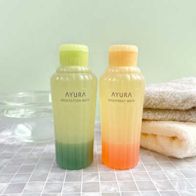 AYURA(アユーラ) メディテーションバスt&ナイトリートバス 各3本【1591986】