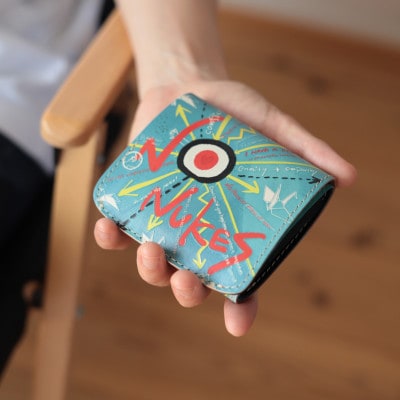 クアトロガッツ ミニ財布 小さいふ。コンチャ NONUKES 栃木レザー【1615886】