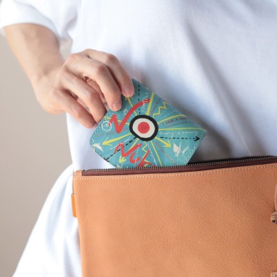 クアトロガッツ ミニ財布 小さいふ。コンチャ NONUKES 栃木レザー【1615886】