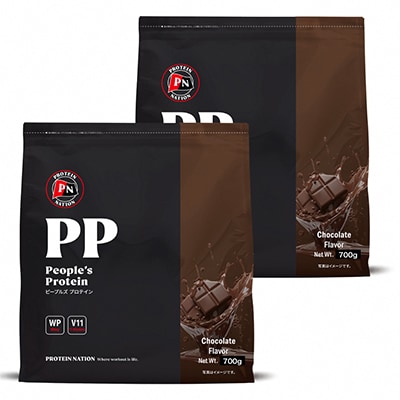 Protein Nationピープルズプロテインチョコレート風味　1.4kg(700g×2袋セット)【1571732】