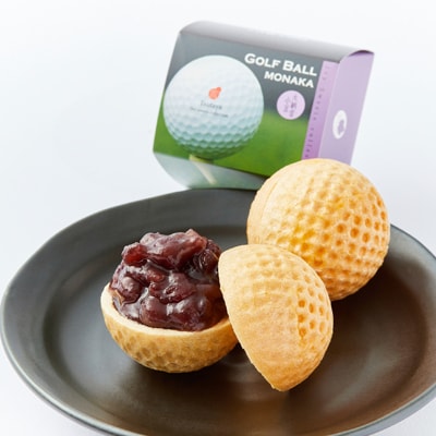 ゴルフボールもなか　15ヶ入り　ゴルフコンペの景品やゴルフ好きな方へのご贈答にもオススメです。【1647288】