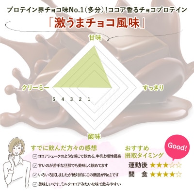 ビーレジェンド WPCプロテイン 激うまチョコ風味 1kg×10袋セット【1586063】