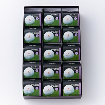 ゴルフボールもなか　15ヶ入り　ゴルフコンペの景品やゴルフ好きな方へのご贈答にもオススメです。【1647288】