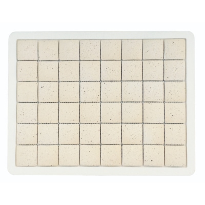 珪藻土タイルバスマット ホワイトS【1245799】