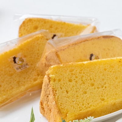 茨木バスクチーズケーキプレーン12cm　茨木シフォンケーキ　プレーン　8個入り【配送不可地域：離島】【1452210】