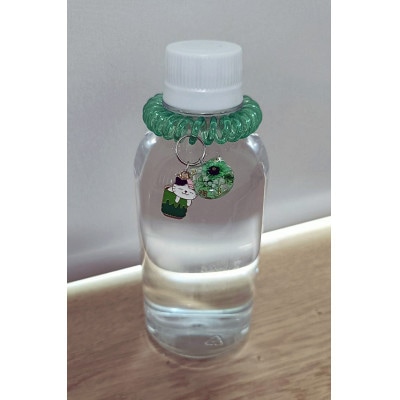 保護猫へのご支援のためのお礼品【チームしっぽ】手作り小物セット(コースター・ボトルマーカー)【1650167】