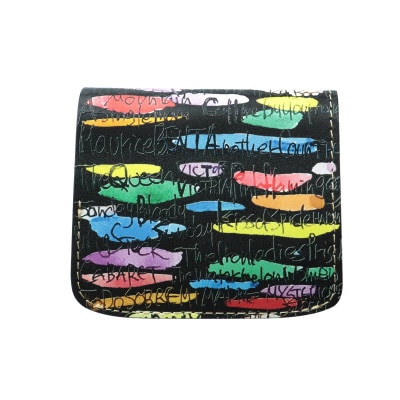 クアトロガッツ ミニ財布 小さいふ。コンチャ LGBT 栃木レザー【1615899】