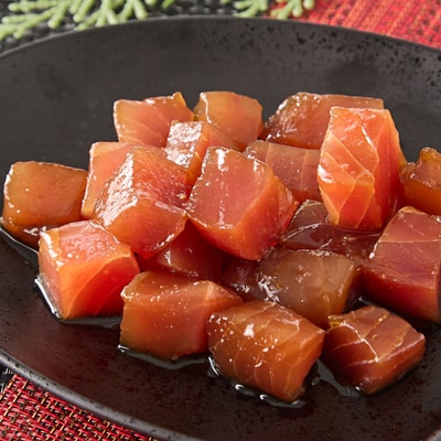 《800g》瞬間冷凍生天然キハダマグロ漬け(200g×4パック)タレ付き　小分け便利【配送不可地域：離島】【1590348】