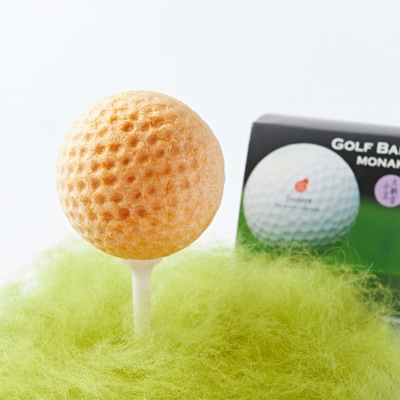 ゴルフボールもなか　6ヶ入り　ゴルフコンペの景品やゴルフ好きな方へのご贈答にもオススメです。【1647291】