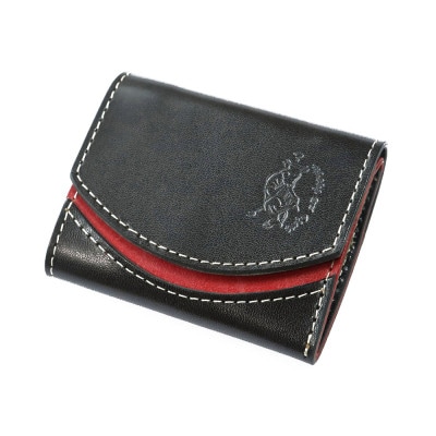 【ちゃんと地球に還る革】クアトロガッツ ミニ財布 小さいふ。ペケーニョ ブラックベリー 栃木レザー【1270357】