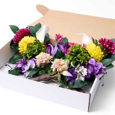 アート創作仏花兼用墓花(1対)2本組【1543846】