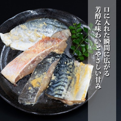 京味噌 漬け魚セット 4種 計8切れ【配送不可地域：離島】【1737074】