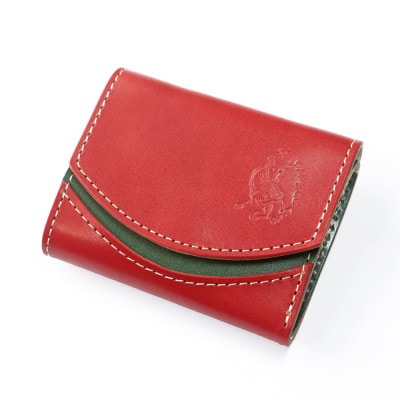 【ちゃんと地球に還る革】クアトロガッツ ミニ財布 小さいふ。ペケーニョ トマト 栃木レザー【1270381】