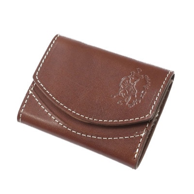 【ちゃんと地球に還る革】クアトロガッツ ミニ財布 小さいふ。ペケーニョ チョコレート 栃木レザー【1270370】