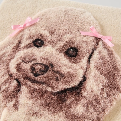 【オーダーメイド織物3Dタペストリー】ペット(犬) 2Sサイズ　タペストリー仕上げ【1567733】