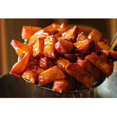 多数メディアで紹介!北大阪で行列のできるお芋専門店の大学芋　蜜ぽてと (320g×4P)【配送不可地域：離島】【1275048】