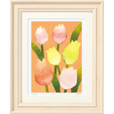 イラスト作家「菜生」アートフレーム〈チューリップF〉花【1675713】