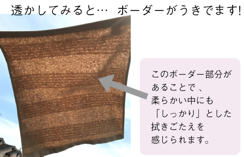 ナチュレル ブラウン系セットＢ（フェイス・ハンド各1枚） お試し泉州タオル【泉州タオル 国産 吸水 普段使い 無地 シンプル 日用品 家族 ファミリー】 W082