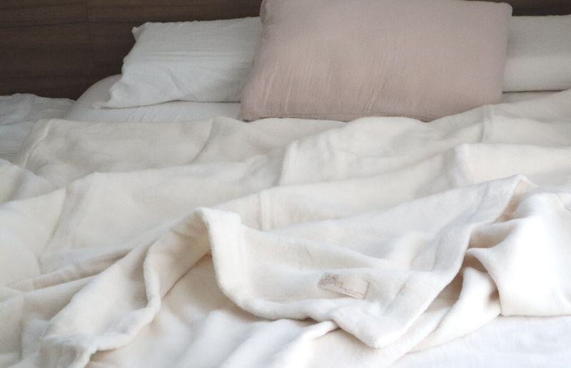 【オーガニックコットン100％】綿毛布（シングルサイズ）＜スピード発送＞