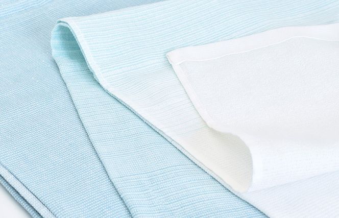 タオルシーツ1枚（ブルー）