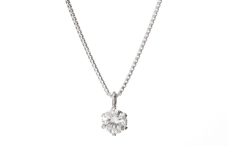 アルカンシェル プラチナ ダイヤ プチペンダント（計0.2ct）【鑑別書付き ジュエリー プレゼント ギフト ファッション アクセサリー 贈り物 贈答 お祝い 記念日】